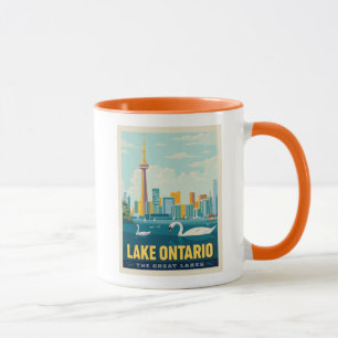 Caneca Lagos excelente Lago Ontario