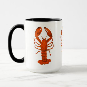 Caneca Lagosta Vermelha