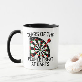 Caneca Lágrimas De Pessoas Eu Bato Nas Trevas Engraçado