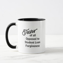 Caneca Lágrimas de todos os Opostos ao Perdão de Emprésti