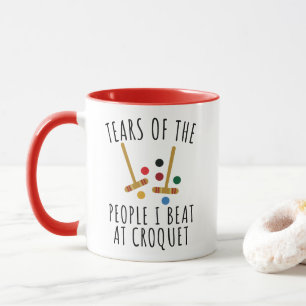 Caneca Lágrimas Divertidas das Pessoas que Eu Derrotei no
