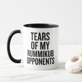 Caneca Lágrimas Dos Meus Adversários De Rummikub