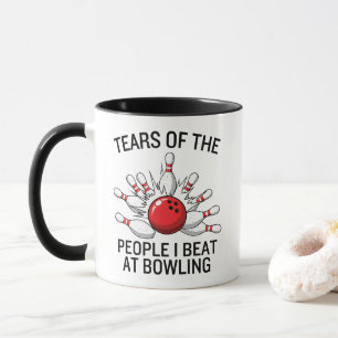Caneca Lágrimas Engraçadas Das Pessoas Que Derrotei No Bo