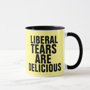 Caneca LÁGRIMAS LIBERAIS SÃO DELICIOSAS LÁGRIMAS DE Ca