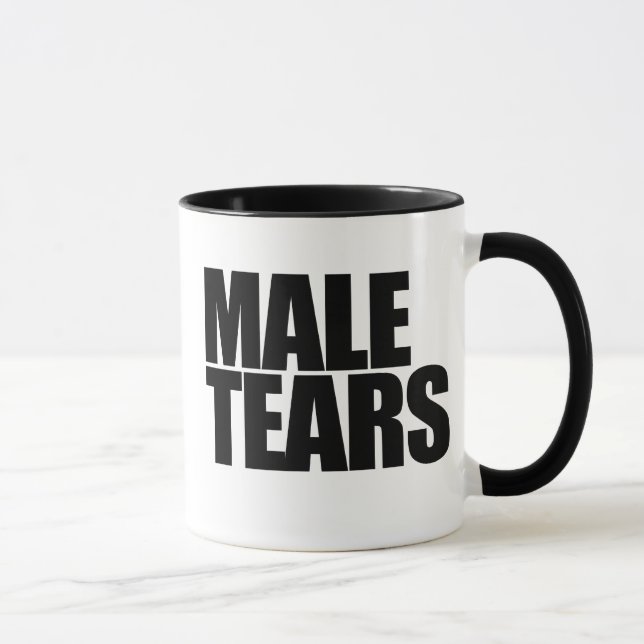 Caneca Lágrimas masculinas (Direita)