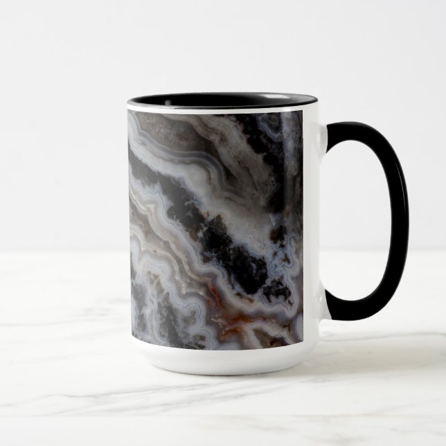 Caneca Laje Mista de Jaspe Ágata (Direita)