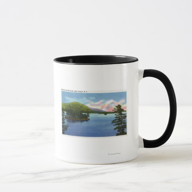 Caneca Lake View of Shelving Rock Mountain (Direita)
