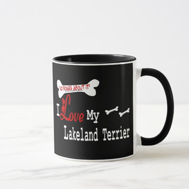 Caneca Lakeland Terrier (I Love) Mug (Direita)