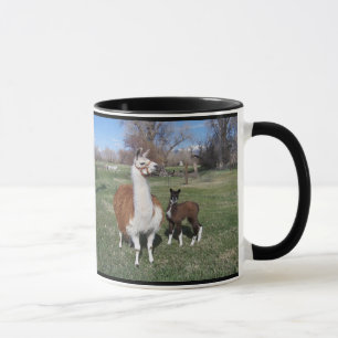 Caneca Lama Mama e Llama Baby