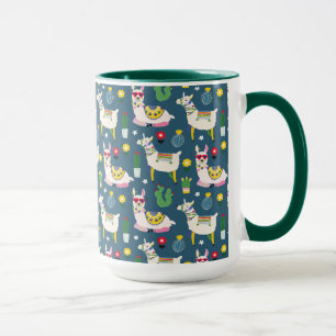 Caneca Lamas no teste padrão dos óculos de sol