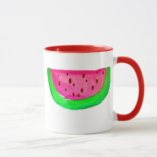 Caneca Lâmina de água rosa suculenta, fruta