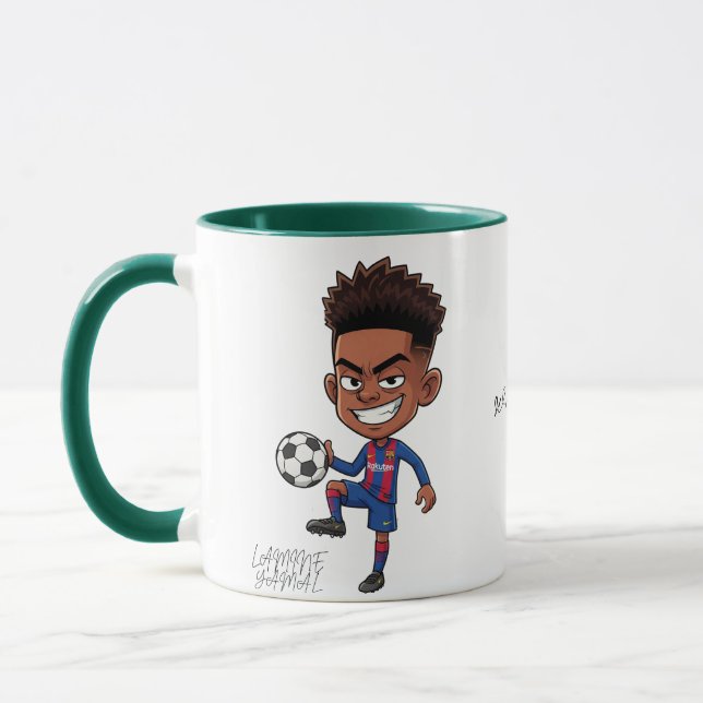 Caneca Lamine Yamal Fan Coffee Mug (Esquerda)