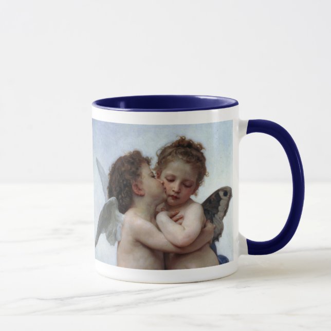 Caneca L'Amour e Psyché, Enfants - William Bouguereau (Direita)