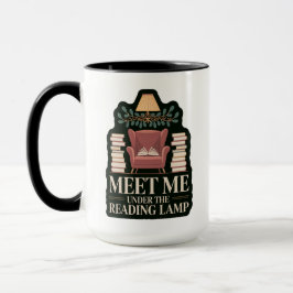 Caneca Lâmpada de Leitura Aconchegante Romantasy Feriado
