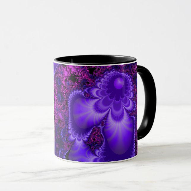 Caneca Lâmpada Fractal (Frente Esquerda)