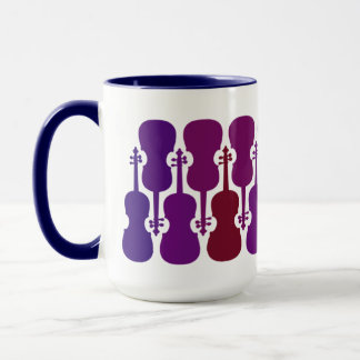 Caneca Lâmpada Violina Roxa