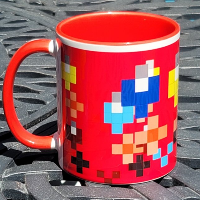 Caneca Lâmpadas abstrato 1 (Criador carregado)