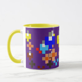 Caneca Lâmpadas abstrato 1