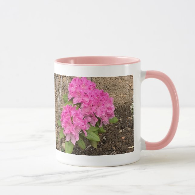 Caneca Lâmpadas bonito cor-de-rododendron (Direita)