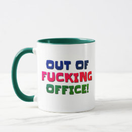 Caneca Lâmpadas e Copas Fora do Escritório