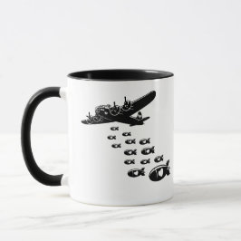 Caneca Lançando Bombas de Amor