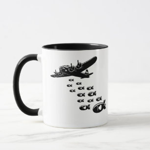 Caneca Lançando Bombas de Amor