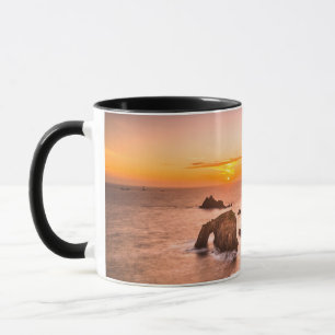 Caneca Lands End Sunset Enys Dodnan Armed Cornwall