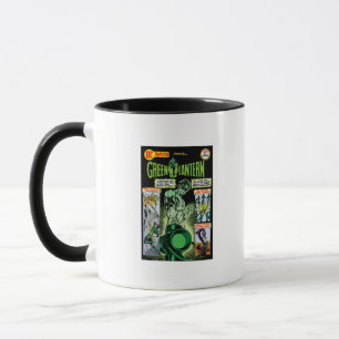 Caneca Lanterna verde - cómico protegido verde