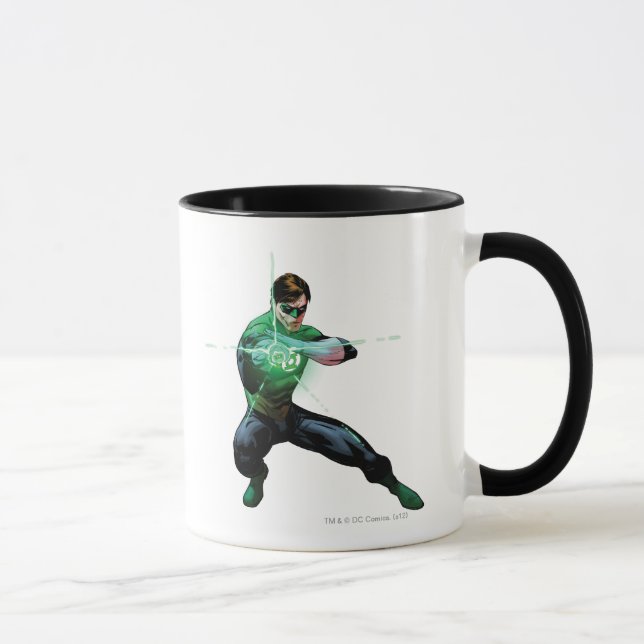 Caneca Lanterna Verde e Anel Brilhante (Direita)