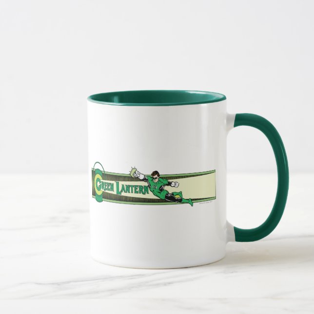 Caneca Lanterna Verde e Logotipo (Direita)
