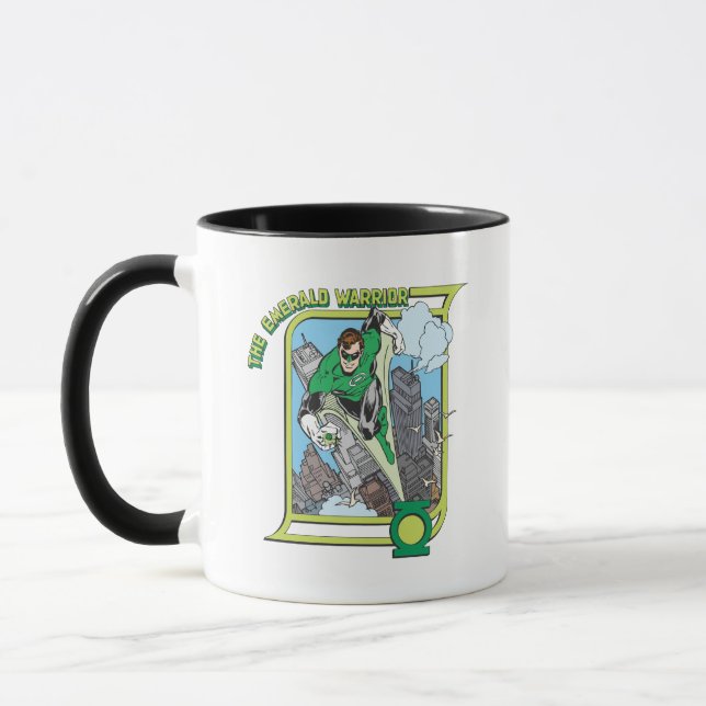 Caneca Lanterna Verde - O Guerreiro Esmeralda (Esquerda)