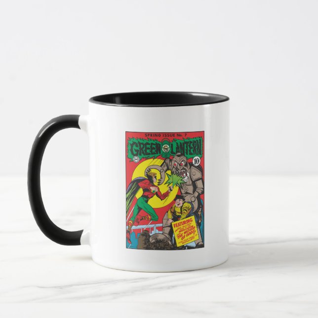 Caneca Lanterna Verde vs O Feiticeiro das Dúvidas (Esquerda)
