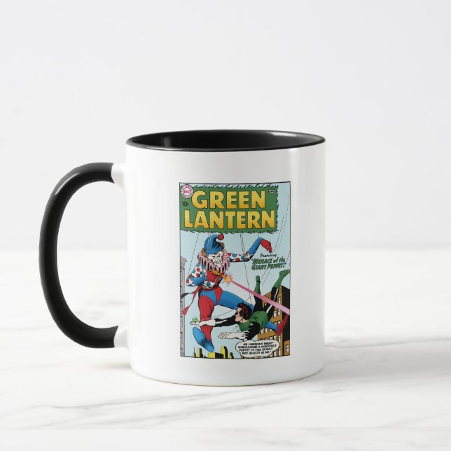 Caneca Lanterna Verde vs Palhaço (Esquerda)
