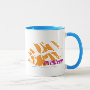 Caneca Laranja da zebra