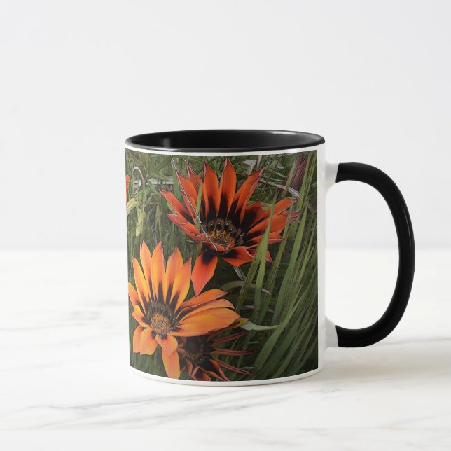 Caneca Laranja e Gazanias Negra (Direita)