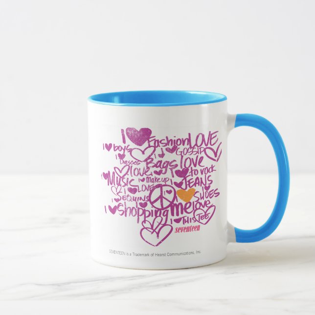 Caneca Laranja/roxo dos grafites (Direita)