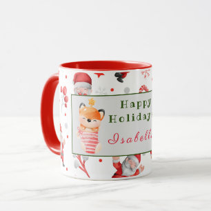 Caneca Larguras e Fox Personalizar Texto e Nome