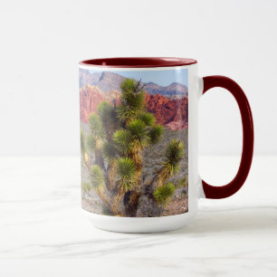 Caneca Las Vegas: Garganta vermelha da rocha, Nevada