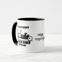 Caneca Lastenfahrrad, Cargo bike, Hund mit Name,