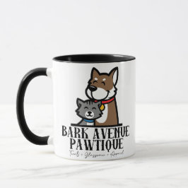 Caneca LATIDO AVENUE PAWTIQUE - logotipo 3