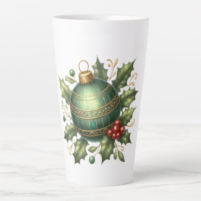 Caneca Latina de Natal para Adultos (Frente)