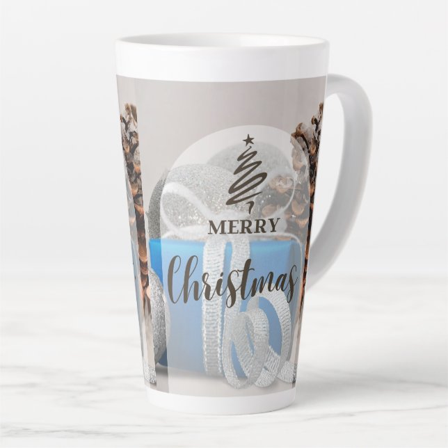 caneca latina estilo chrismast (Ângulo direito)