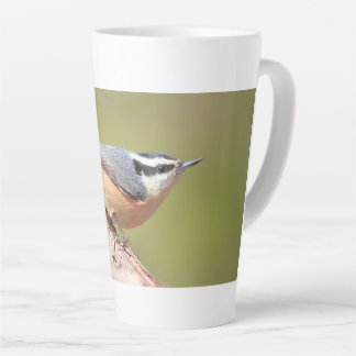 caneca latta com foto de nuthatch bravo