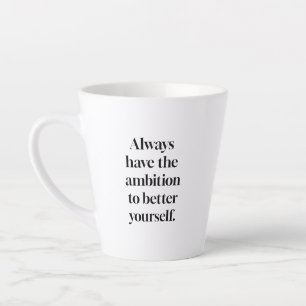 Caneca Latte Ambition