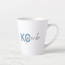 caneca latte de 12 oz