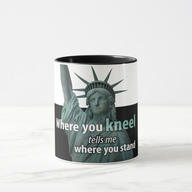 Caneca Latte de Lady Liberty (Centro)