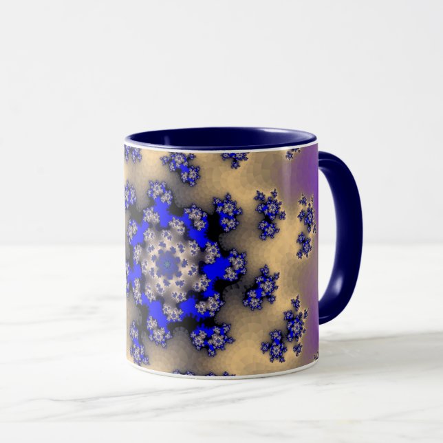 Caneca Lavanda Floral Sprinkles (Frente Esquerda)