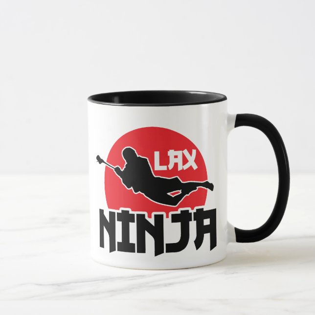 Caneca LAX Ninja Lacrosse (Direita)