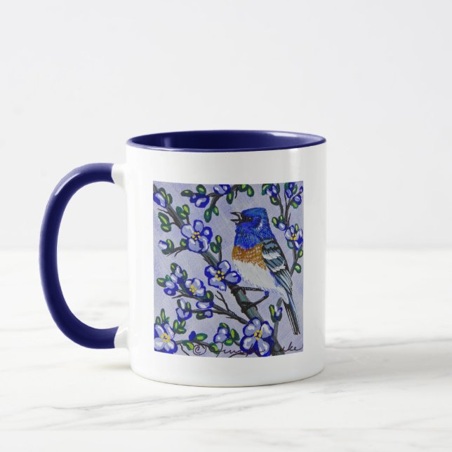 Caneca Lázuli Bunting (Esquerda)
