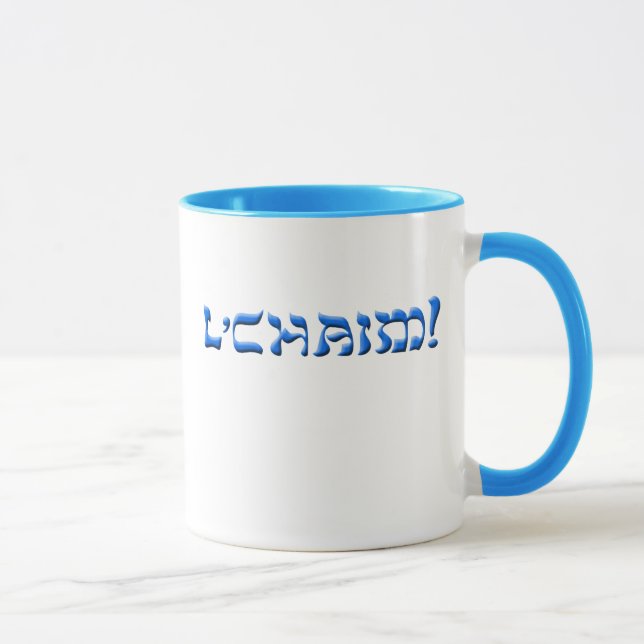 Caneca L'Chaim (Direita)